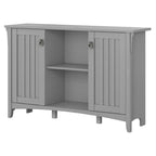 Bush Salinas Accent Storage Cabinet with Doors in Cape Cod Gray - 46.22L x 12.76W x 29.96H