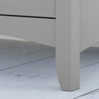 Bush Salinas Accent Storage Cabinet with Doors in Cape Cod Gray - 46.22L x 12.76W x 29.96H