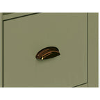 Bridgevine Home Modern Farmhouse 22 inch 1-drawer file, No Assembly Required, Two-Tone Finish