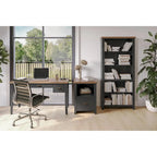 Bridgevine Home Modern Farmhouse 22 inch 1-drawer file, No Assembly Required, Two-Tone Finish