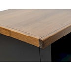 Bridgevine Home Modern Farmhouse 22 inch 1-drawer file, No Assembly Required, Two-Tone Finish