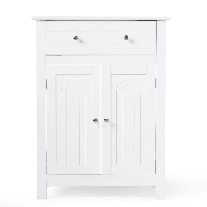 Bathroom Cabinet Free Standing Storage Cabinet with Adjustable Shelf