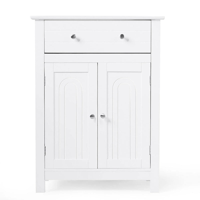 Bathroom Cabinet Free Standing Storage Cabinet with Adjustable Shelf