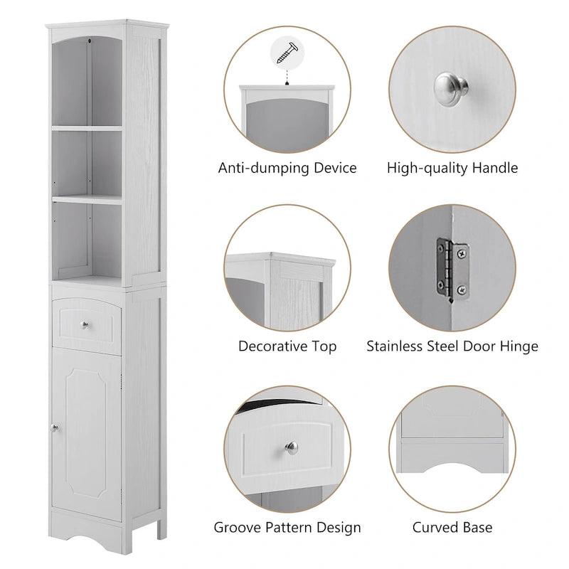 Tall Bathroom Cabinet
