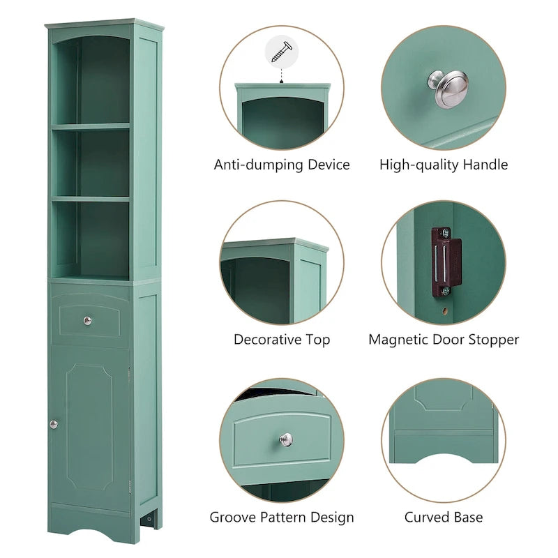 Tall Bathroom Cabinet