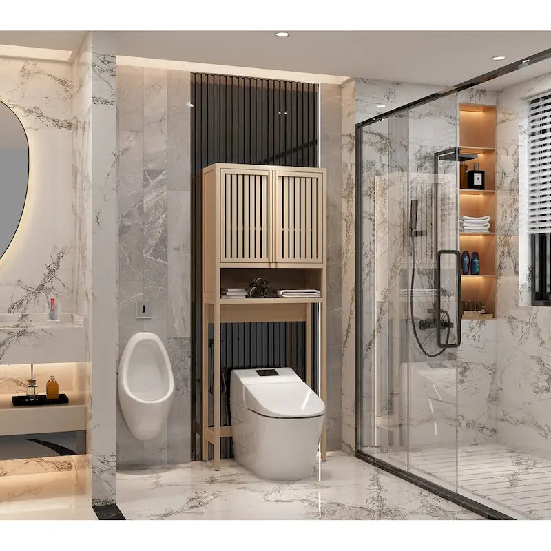 Toilet storage rack independent bathroom