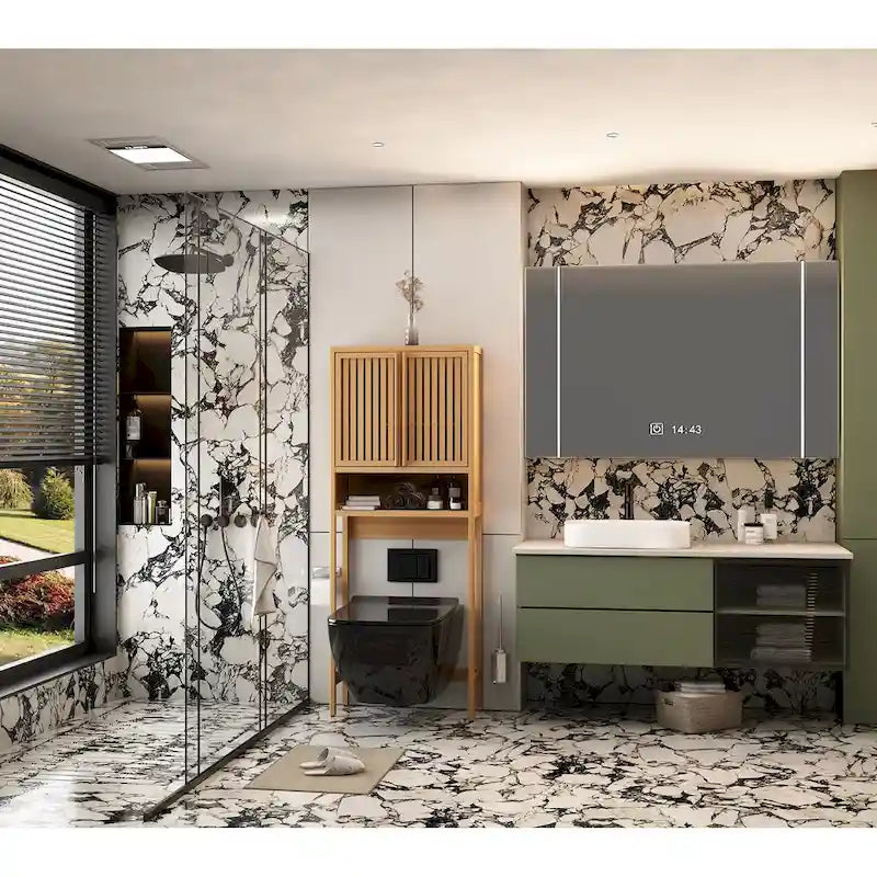 Toilet storage rack independent bathroom