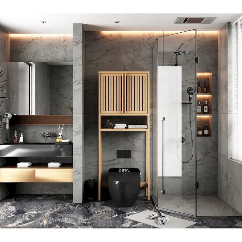 Toilet storage rack independent bathroom