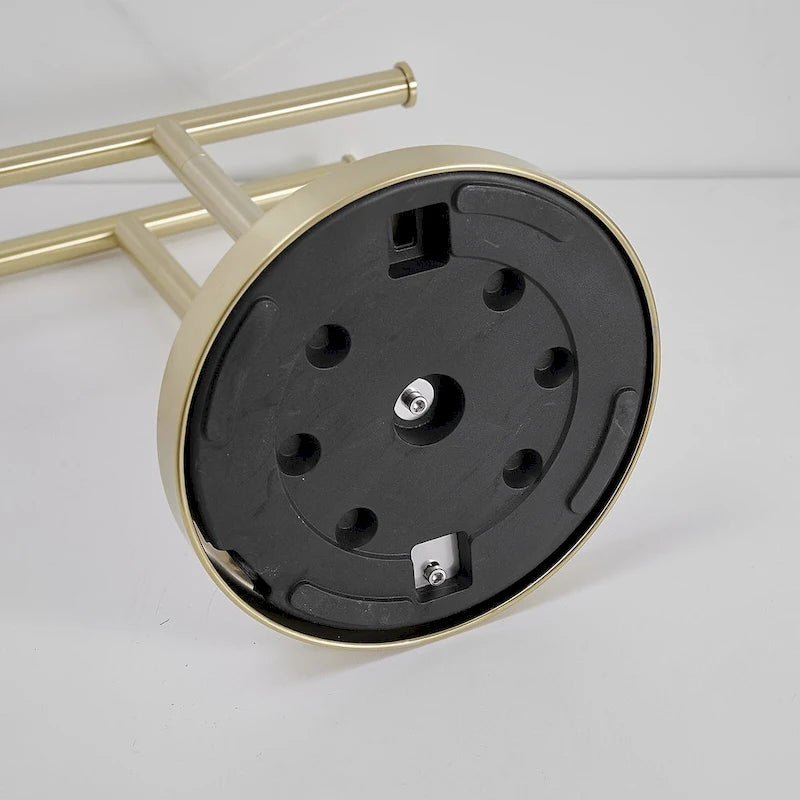 Freestanding Tower Bar With Double T-Shape Towel Bar Rack Stand For Bathroom Kitchen Countertop