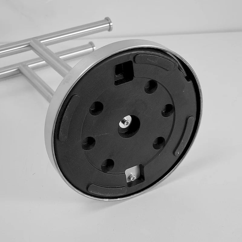 Freestanding Tower Bar With Double T-Shape Towel Bar Rack Stand For Bathroom Kitchen Countertop