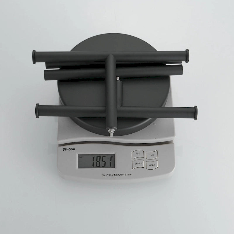 Freestanding Tower Bar With Double T-Shape Towel Bar Rack Stand For Bathroom Kitchen Countertop