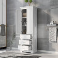 24 x 15.7 x 70 Freestanding Bathroom Cabinet with 3 Drawers