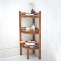Cambridge Casual Estate Spa Teak Corner Shelf