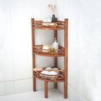 Cambridge Casual Estate Spa Teak Corner Shelf