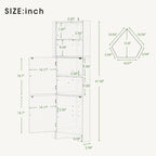 Tall Bathroom Corner Cabinet