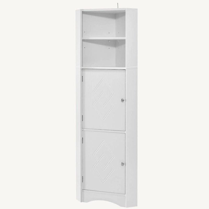 Tall Bathroom Corner Cabinet