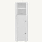 Tall Bathroom Corner Cabinet