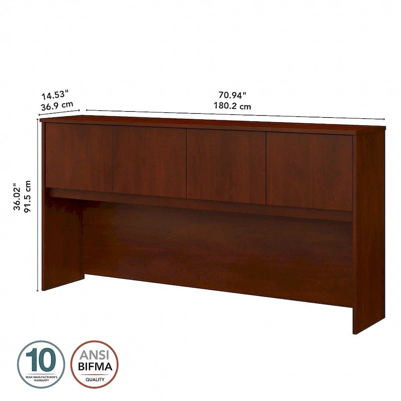 Studio C 72W Hutch by Bush Business Furniture