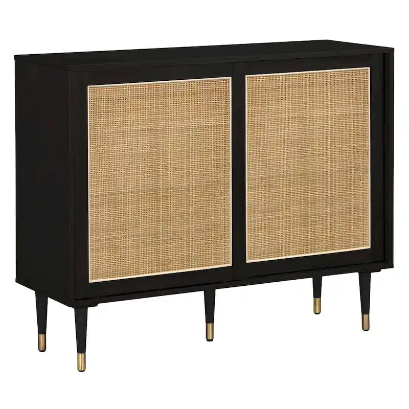 angelo:HOME Allen Rattan Buffet - 47.7 x 15.7 x 36