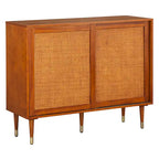 angelo:HOME Allen Rattan Buffet - 47.7 x 15.7 x 36