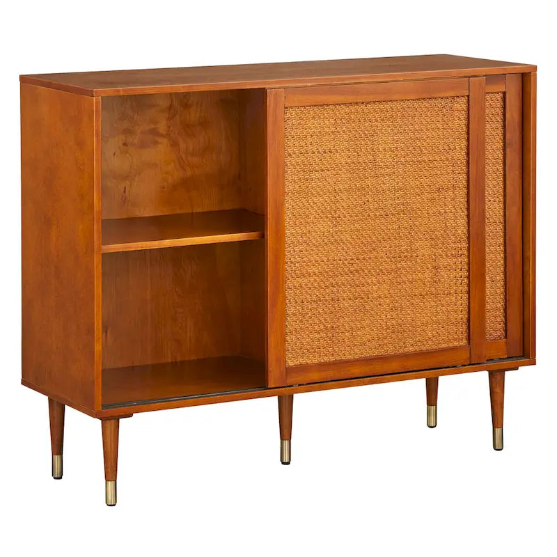 angelo:HOME Allen Rattan Buffet - 47.7 x 15.7 x 36