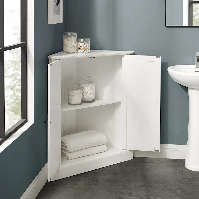 Crosley Shoreline Stackable Corner Pantry - N/A