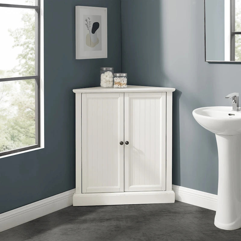 Crosley Shoreline Stackable Corner Pantry - N/A