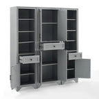 Crosley Tara 3Pc Pantry Set - 59.75 W x 15 D x 67.75 H