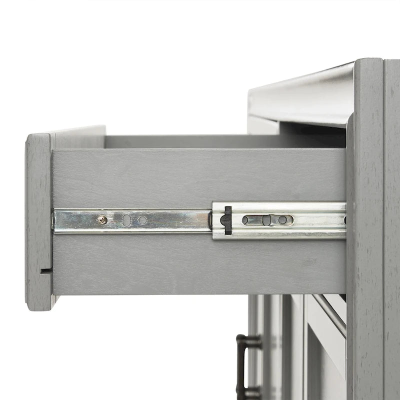 Crosley Tara 3Pc Sideboard And Bookcase Set - 15x97x67.63