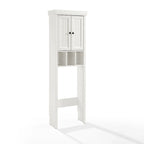 Crosley Seaside Space Saver Cabinet Distressed White