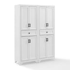 Crosley Tara 2-piece Pantry Set - 47.5W x 15D x 67.75H