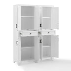 Crosley Tara 2-piece Pantry Set - 47.5W x 15D x 67.75H