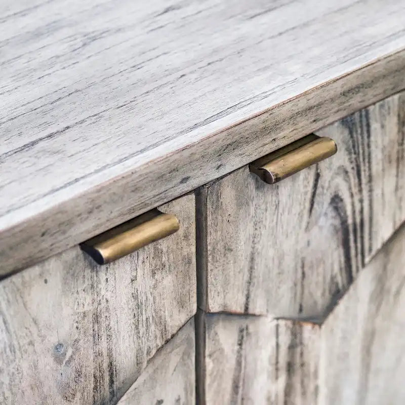 Uttermost Catori Smoked Ivory Console Cabinet