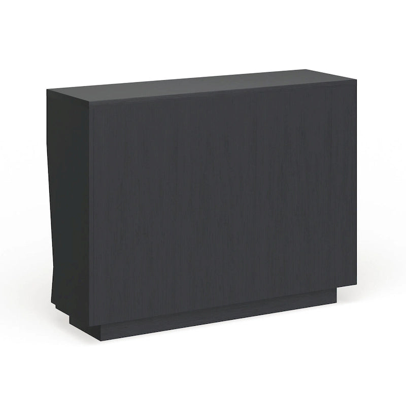 Furniture of America Ping Contemporary Black 47-inch 4-shelf Dining Buffet