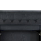 Furniture of America Ping Contemporary Black 47-inch 4-shelf Dining Buffet