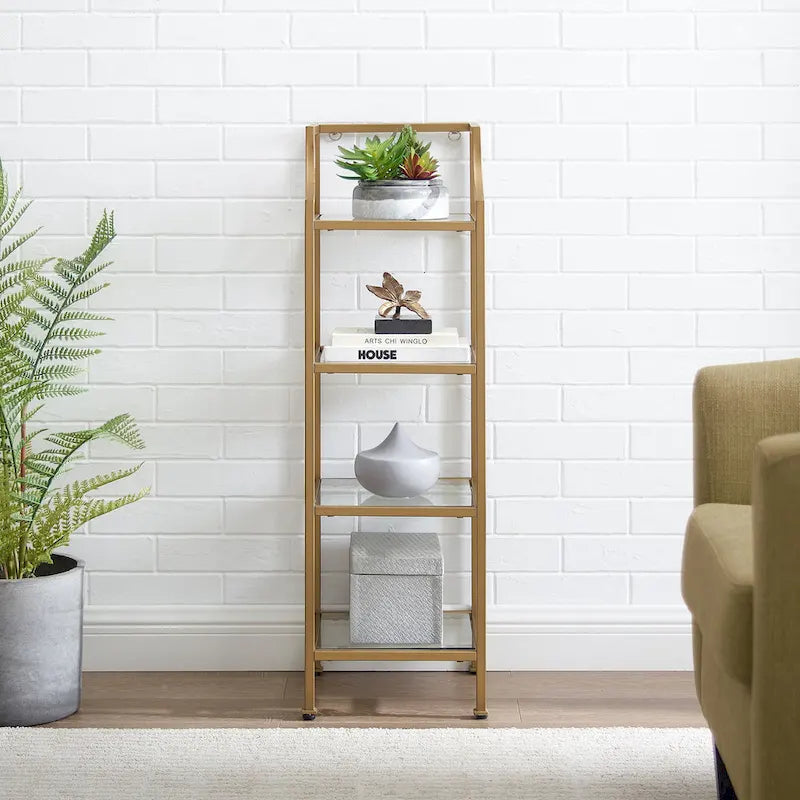 Crosley Aimee Short Etagere - 12.5W x 12.5D x 40H