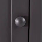 Triangle Corner Storage Cabinet with Shelf - N/A