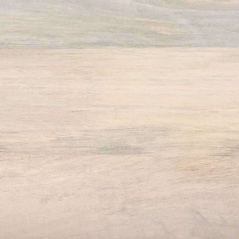 Arelius Blonde Solid Wood w/ Gold Iron Base & Glass Doors Sideboard - 70W x 32H x 18.75D