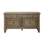 Americana Farmhouse Dusty Taupe Credenza