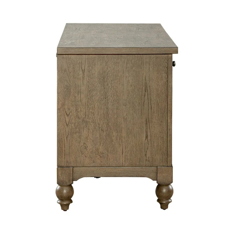 Americana Farmhouse Dusty Taupe Credenza