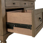 Americana Farmhouse Dusty Taupe Credenza