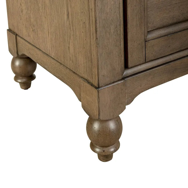 Americana Farmhouse Dusty Taupe Credenza