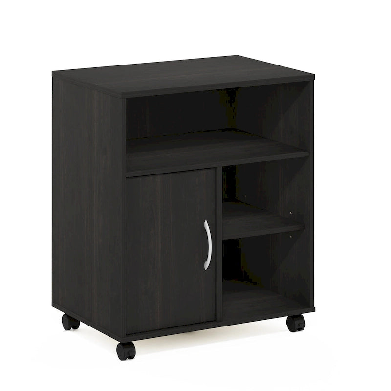 Furinno Econ Home Office Under Desk Printer Holder with Wheels