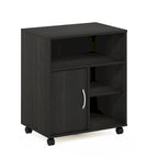 Furinno Econ Home Office Under Desk Printer Holder with Wheels