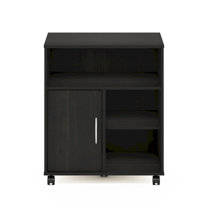 Furinno Econ Home Office Under Desk Printer Holder with Wheels