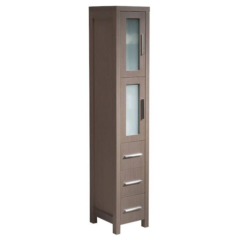 Fresca Torino 68-1/8 Plywood Free Standing Bathroom Linen Tower