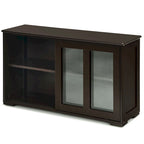Sideboard Buffet Cupboard Storage Cabinet with Sliding Door - 42 x 13.0 x 24.5 (L x W x H)