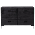vidaXL Sideboard Coffee Bar Buffet Cabinet Modern with Drawers Solid Wood Pine - 43.3 x 13.8 x 27.6
