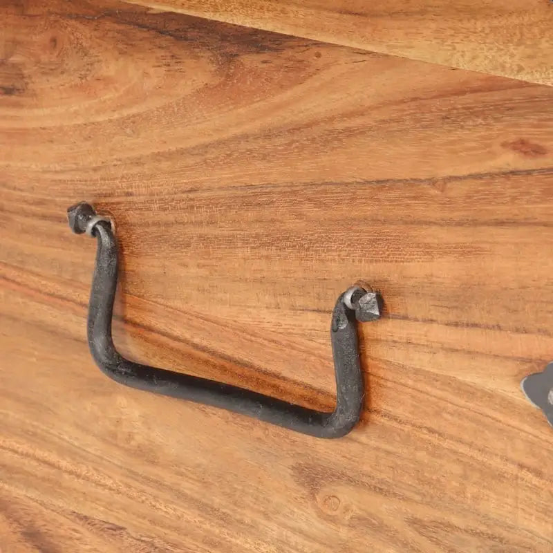 vidaXL Chest 15.7x15.7x15.7 Solid Acacia Wood