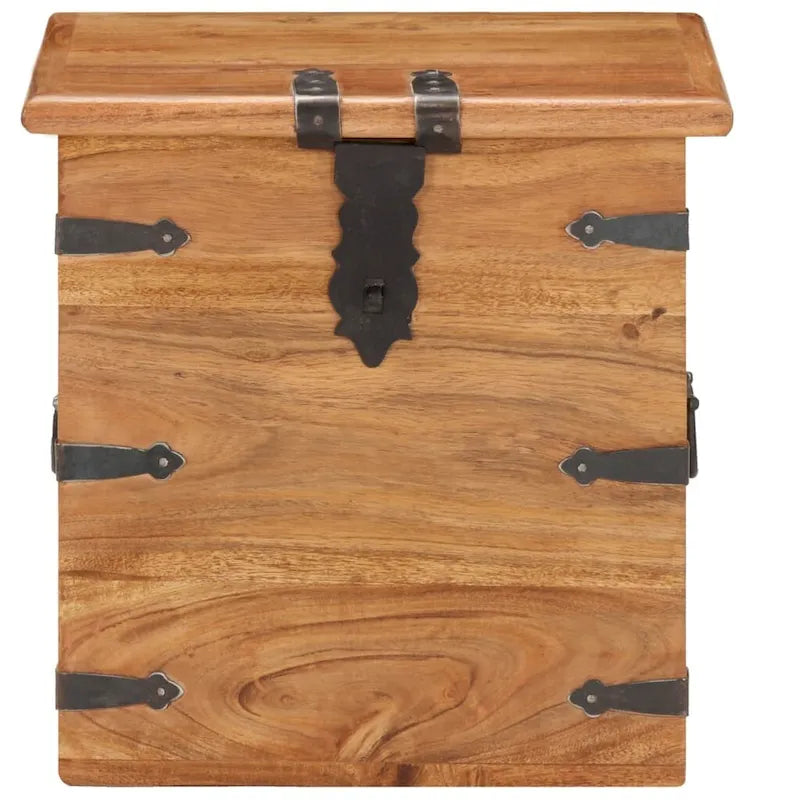 vidaXL Chest 15.7x15.7x15.7 Solid Acacia Wood